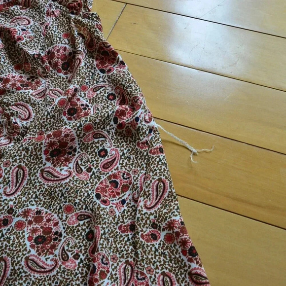 Max Studio Paisley Printed Blouse Size S - Picture 6 of 9